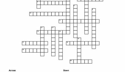 history crossword puzzles printable