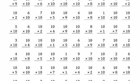 multiplication worksheet 03
