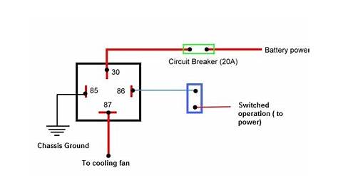 wiring 4 pin relay