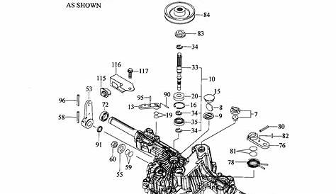 Craftsman Yt4000 Steering Parts Diagram
