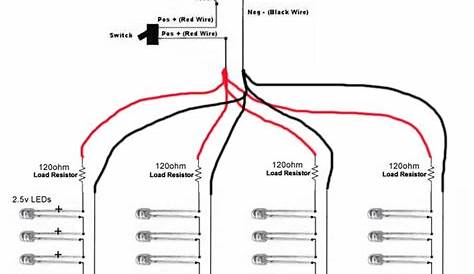 simple led wiring diagram