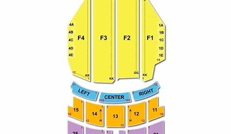 seating chart for paramount theater