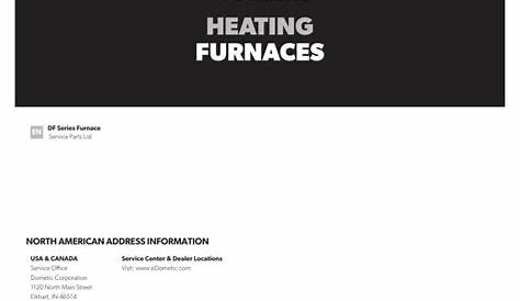 Dometic DF Series Furnace User manual | Manualzz