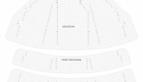 Ethel Barrymore Theatre seating chart at SeatingCharts.io