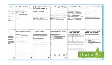 KS2 Spelling Rules Worksheets | Primary Resources - Twinkl