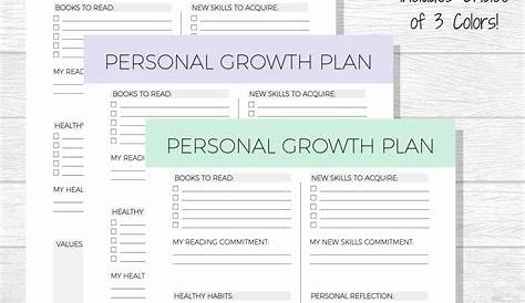 Create Your 30 Effectively Personal Development Worksheet – Simple