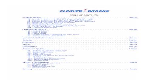 Boiler Book - Cleaver Brooks - [PDF Document]