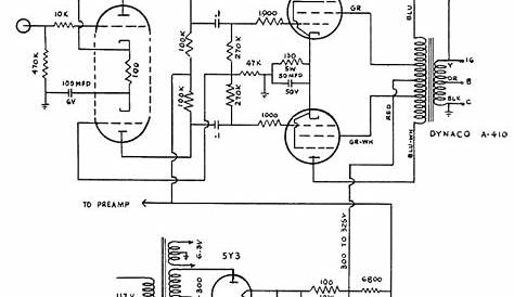 6v6 push pull tube amplifier schematic