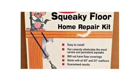 Squeak Relief Squeaky Floor Repair Kit 5/8" & thicker subfloors SR-100
