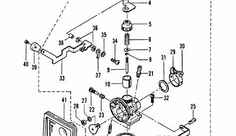 Mercury Marine 2.2M HP Carburetor Parts