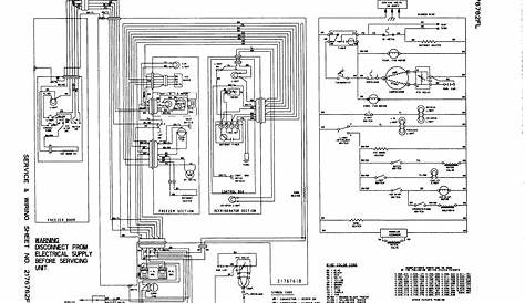 Kenmore Refrigerator Wiring Schematic