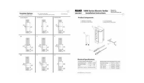 HES 1006CLB 630 install manual | Manualzz