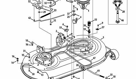 MTD 13AD78XS099 (247.203730) (T1400) (2014) Parts Diagram for Mower Deck