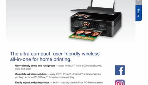 Epson Expression Home XP-446 Small-in-One Printer - Walmart.com