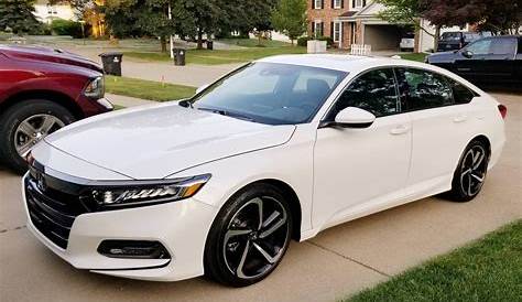 Picked her up tonight! 2018 Accord Sport 2.0T 10-speed : Honda