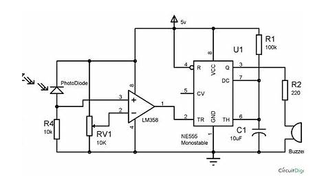 Home Security Alarm System Circuit Diagram - The O Guide