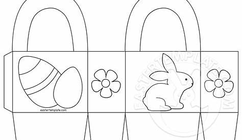 easter-basket-printable | Easter Template