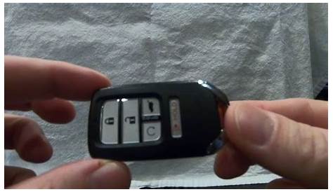 key fob battery replacement honda crv