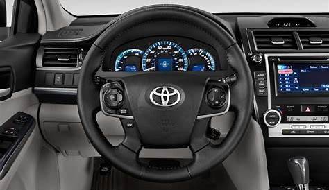 Image: 2014 Toyota Camry Hybrid 4-door Sedan XLE (Natl) Steering Wheel