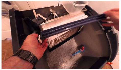 Scotsman CU1526 ice maker descaling, cleaning, and sanitizing - YouTube