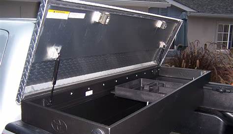 Toyota tacoma bed storage compartment doors