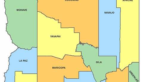 Printable Arizona Maps | State Outline, County, Cities