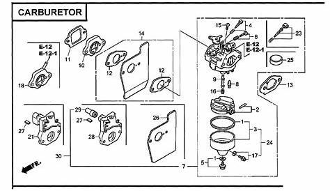 Honda Gcv160 Parts Diagram - Hanenhuusholli