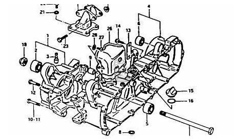 Suzuki FA50 1984 (E) parts lists and schematics