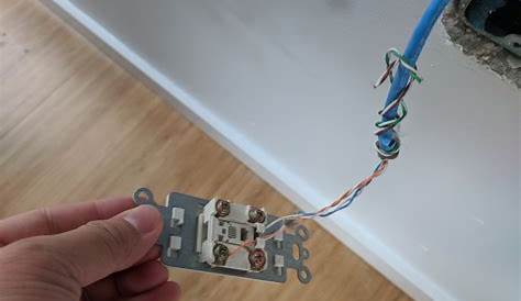 wiring an ethernet jack