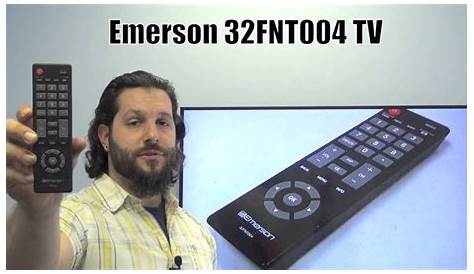 EMERSON 32FNT004 TV Remote Control - www.ReplacementRemotes.com - YouTube