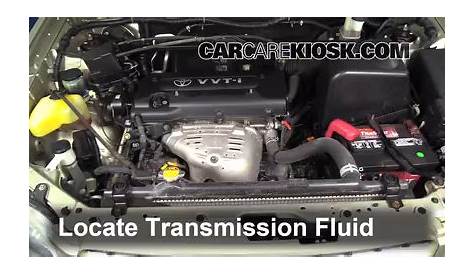 2017 toyota highlander transmission fluid change