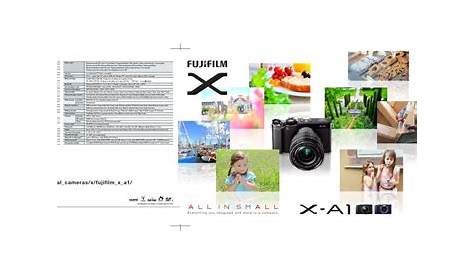 fujifilm x-a5 manual