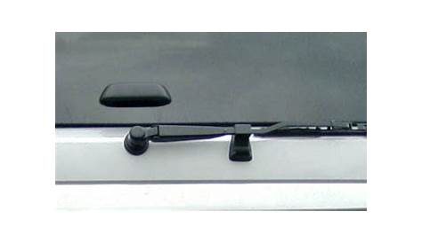Jeep Grand Cherokee WJ - Front and rear wiper systems