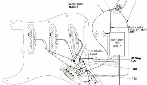 Fender Strat Wiring Diagram : Diagram Fender Stratocaster Wiring