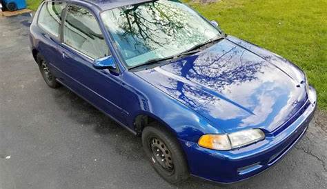 1992 Honda Civic Hatchback EG for sale: photos, technical