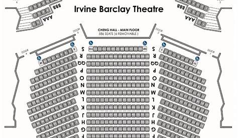 barclay theater seating chart