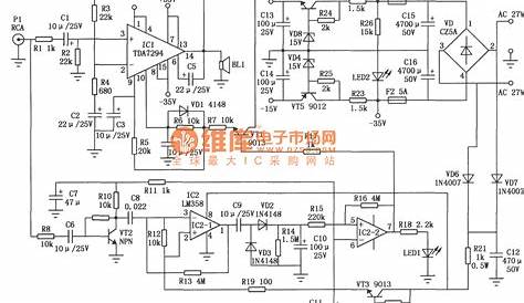 tda7294 amplifier circuit diagram