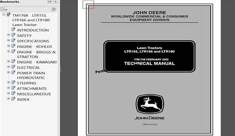 John Deere Agriculture Technical and Operator Manual PDF