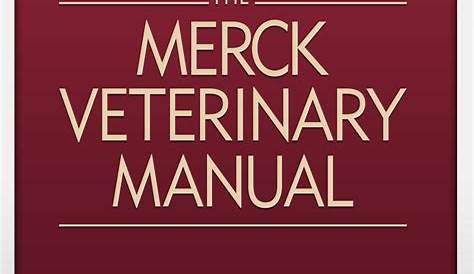 merck veterinary manual pdf