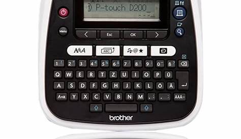 User manual Brother P-touch PT-D200 (English - 1 pages)