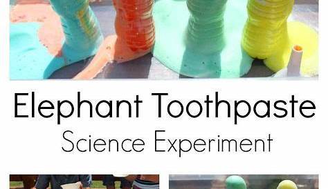 Classic Elephant Toothpaste Science Experiment for Kids. This one's