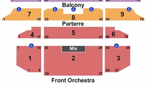 venice performing arts center seating chart