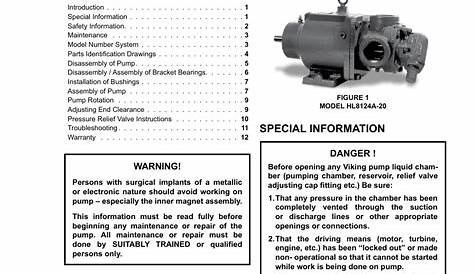 viking pump manual