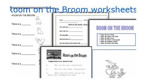 room on the broom worksheets