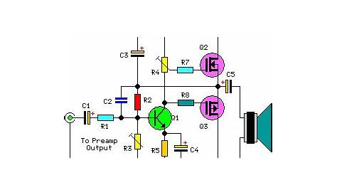 How to build 30 Watt Audio Power Amplifier Schematic - circuit diagram