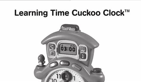 VTECH LEARNING TIME CUCKOO CLOCK USER MANUAL Pdf Download | ManualsLib
