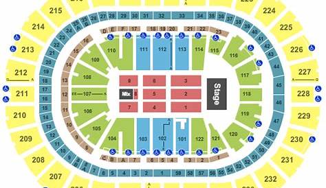 7 Images Ppg Paints Seating Chart With Seat Numbers And Description