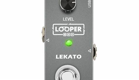 LEKATO Looper Guitar Effect Pedals 300s Loop Recording Professional