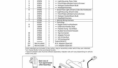 meyer plow light wiring diagram