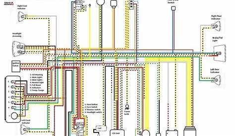 honda xrm headlight wiring diagram